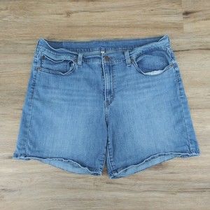 Levi's Blue Jean Shorts for Women